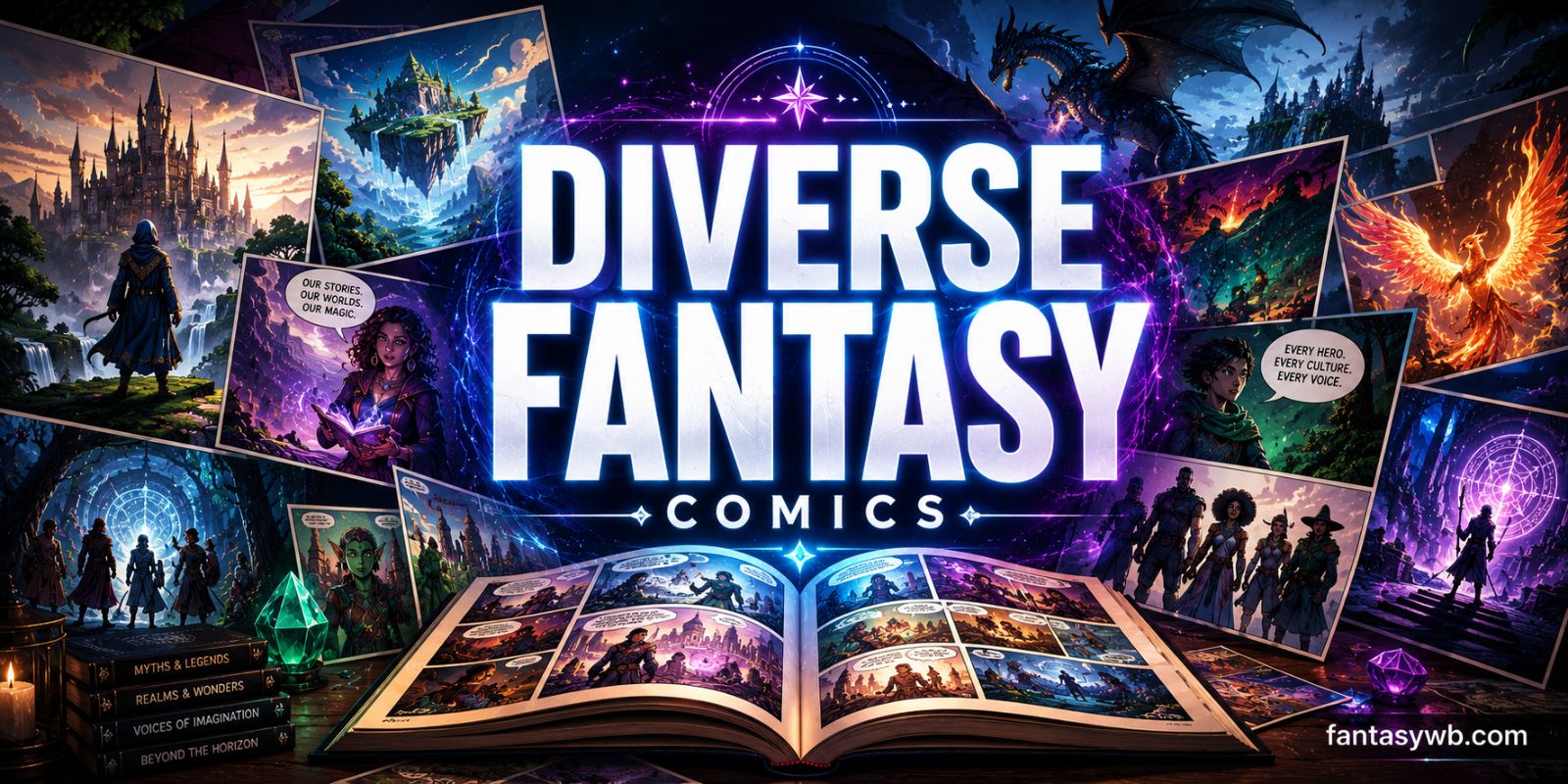 Diverse Fantasy Comics: New Voices, New Worlds