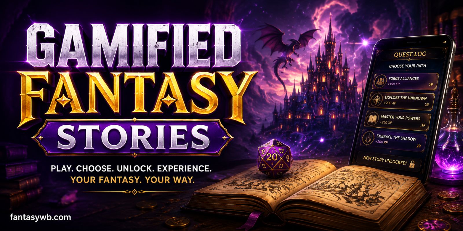 Gamified Fantasy Stories: A New Era Of Interactive Fantasy