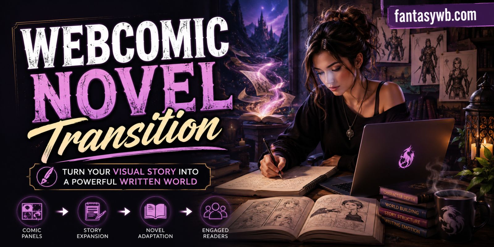 Webcomic To Novel Transition: A Creator’s Complete Guide